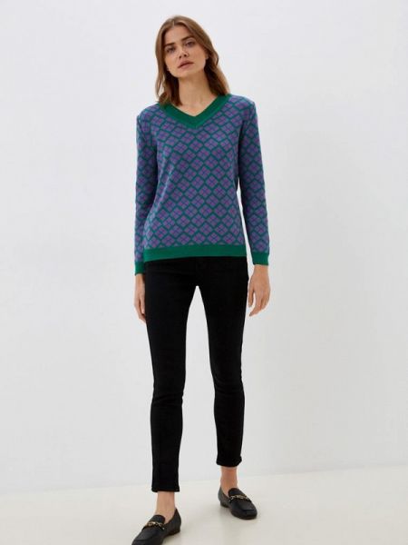 Пуловер Vivawool фиолетовый