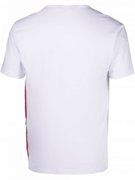 Camiseta con escote v Emporio Armani blanco