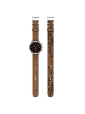 Brązowy zegarek Timex