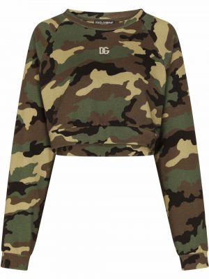Pullover mit print mit camouflage-print Dolce & Gabbana