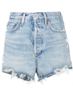 Jeans-shorts Agolde blå