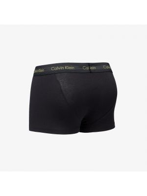 Bavlněné boxerky s nízkým pasem Calvin Klein Underwear černé