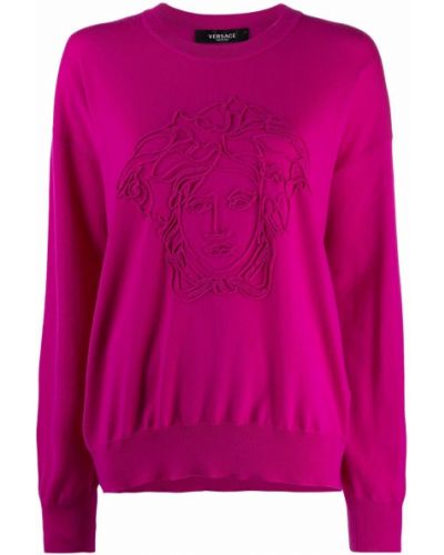 Jersey de tela jersey Versace rosa