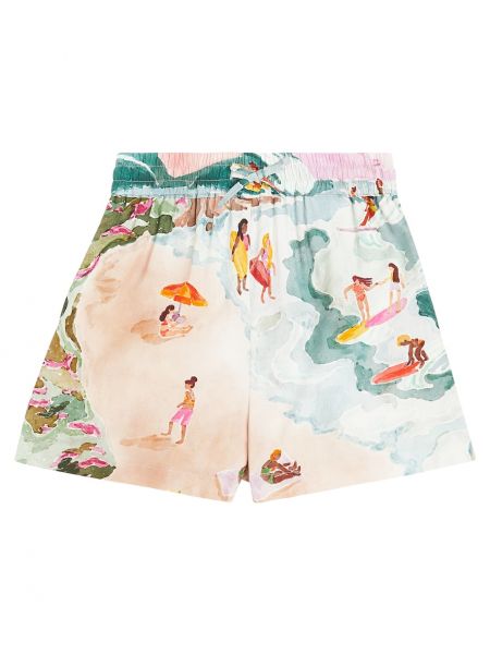 Shorts i bomull med mönster för tjejer Scotch & Soda Kids