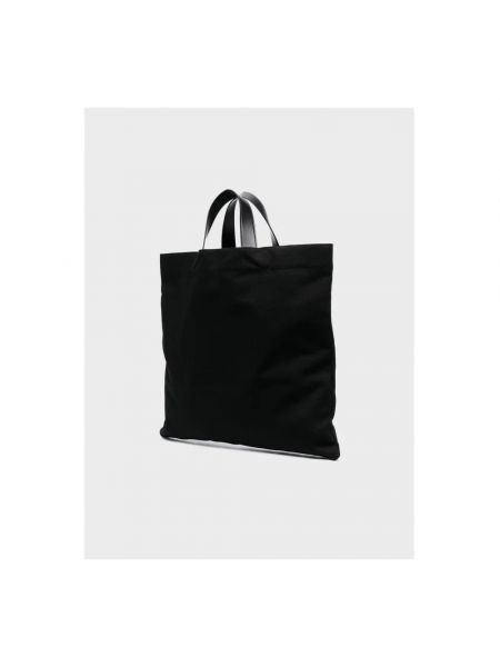 Shopper handtasche mit taschen mit print Jil Sander