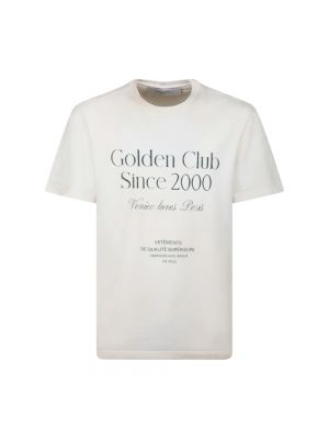 Koszulka z nadrukiem Golden Goose
