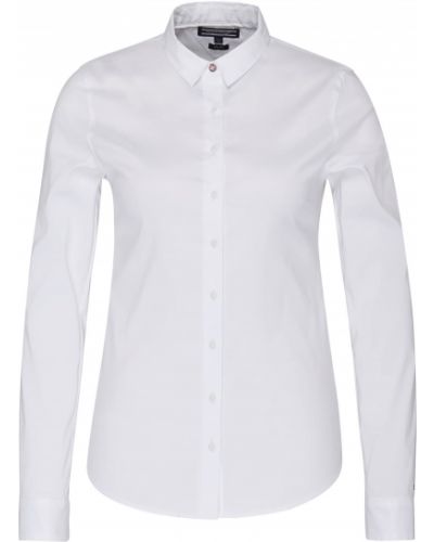 Риза slim Tommy Hilfiger бяло