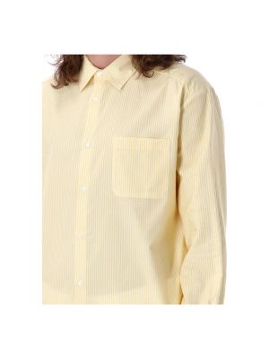 Camisa a rayas A.p.c. amarillo