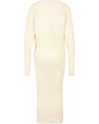 Πλεκτή φόρεμα Banana Republic Tall λευκό