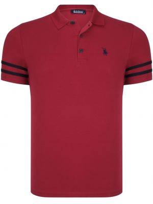 Поло тениска Dewberry червено