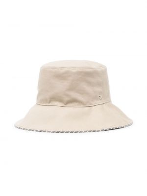 Bavlněný klobouk Helen Kaminski hnědý