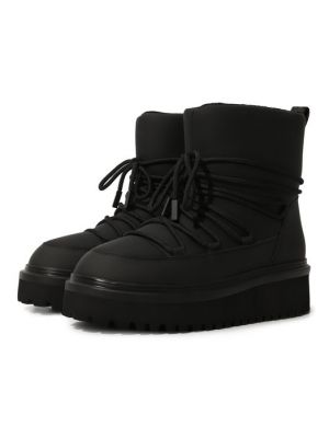 Утепленные ботинки Jog Dog черные