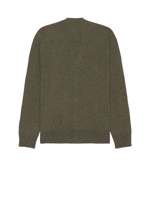 Cardigan in lana merino Norse Projects verde
