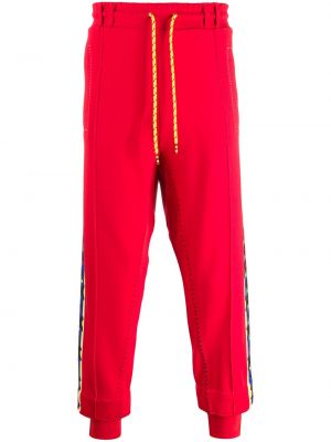 Pantalones de chándal con estampado Puma rojo