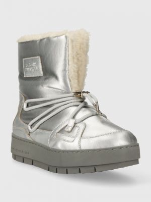 Čizme za snijeg Tommy Hilfiger srebrena