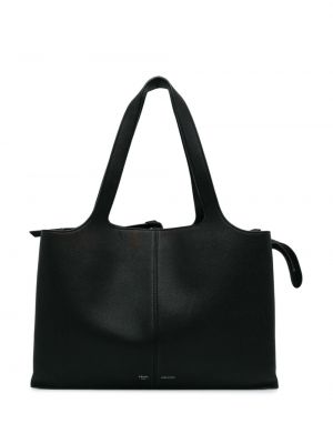 Leder shopper handtasche Céline Pre-owned schwarz