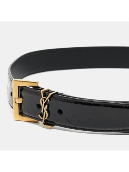 Cinturón de cuero Yves Saint Laurent Vintage