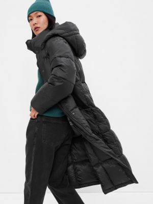 Zimný kabát Gap čierna