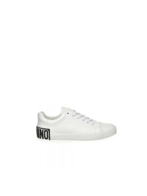 Białe sneakersy Moschino
