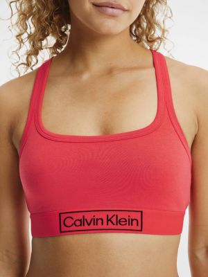 Biustonosz Calvin Klein Underwear czerwony