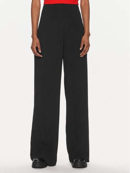 Φαρδύ παντελόνι Calvin Klein Jeans μαύρο