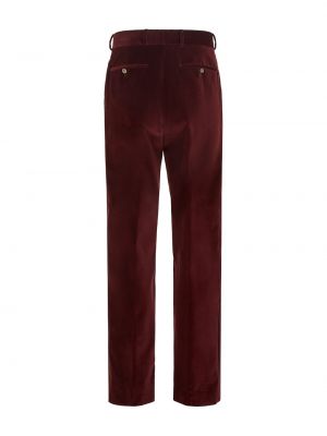 Pantalones chinos Fendi rojo