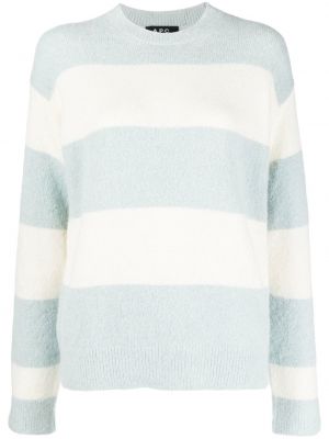 Плетен пуловер на райета A.p.c.