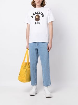 Kalhoty relaxed fit Aape By *a Bathing Ape® modré