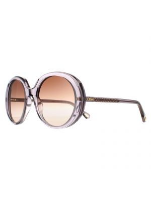 Прозрачные очки солнцезащитные с градиентом Chloé