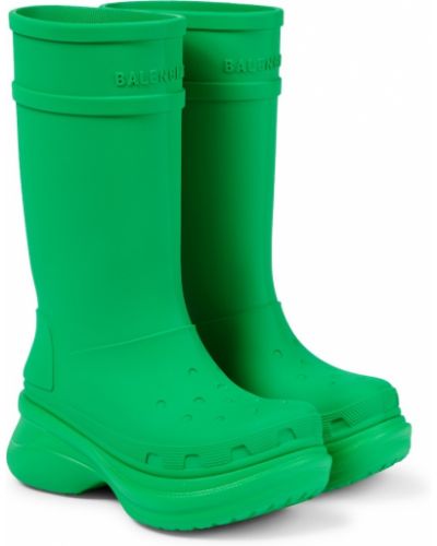 Stivali di gomma Balenciaga verde