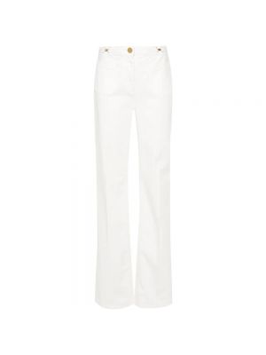 Jeans mit taschen Elisabetta Franchi weiß