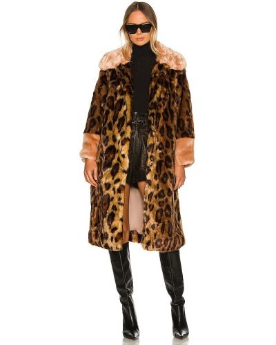 Cappotto con pelliccia pelliccia ecologica Unreal Fur