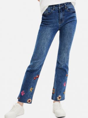 Bootcut jeans Desigual blau