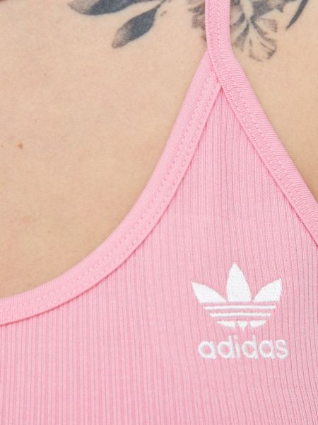 Biustonosz Adidas Originals różowy