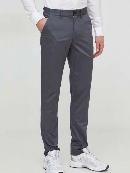 Chino панталони Calvin Klein сиво
