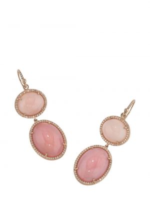 Σκουλαρίκια από ροζ χρυσό Irene Neuwirth