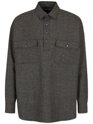 Tweed woll hemd Emporio Armani
