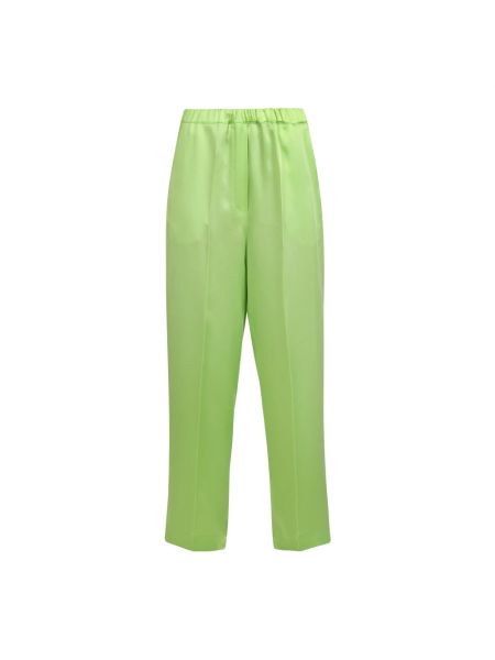 Proste spodnie Liviana Conti zielone