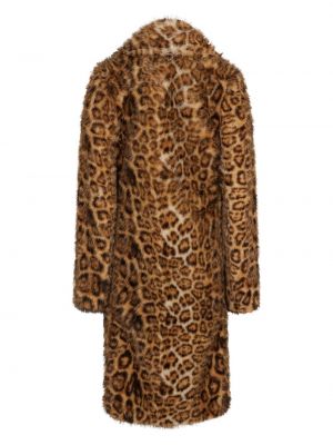 Manteau à imprimé léopard Rabanne