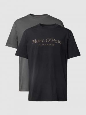 Polo bawełniana z nadrukiem Marc O'polo