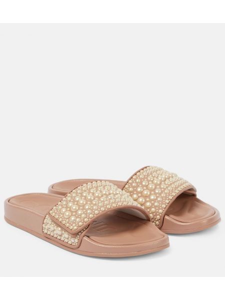 Sandaler med perler Jimmy Choo pink