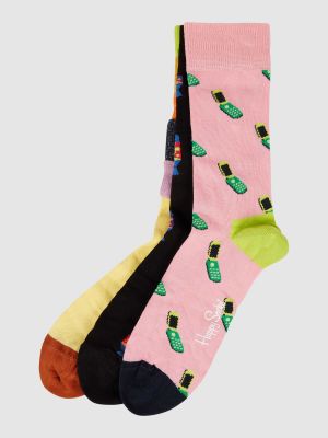 Skarpety Happy Socks różowe