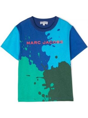 Koszulka z krótkim rękawem Marc Jacobs niebieska