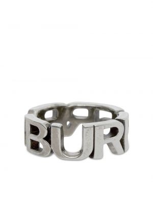 Ring Burberry silber