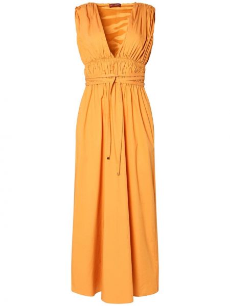 Midi ruha Altuzarra narancsszínű