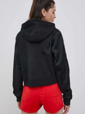 Bluza z kapturem z nadrukiem Adidas Originals czarna