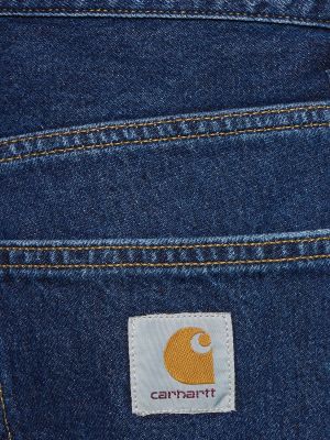Pantalones de algodón Carhartt Wip azul