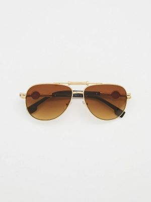 Солнцезащитные очки Versace, золотой
