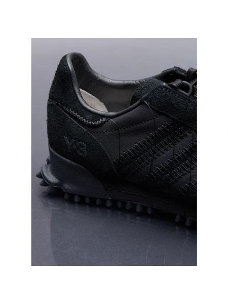 Sneakersy zamszowe Y-3 czarne
