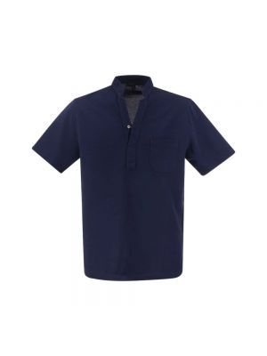 Poloshirt aus baumwoll Sease blau
